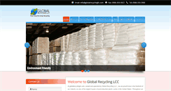 Desktop Screenshot of globalrecyclingllc.com